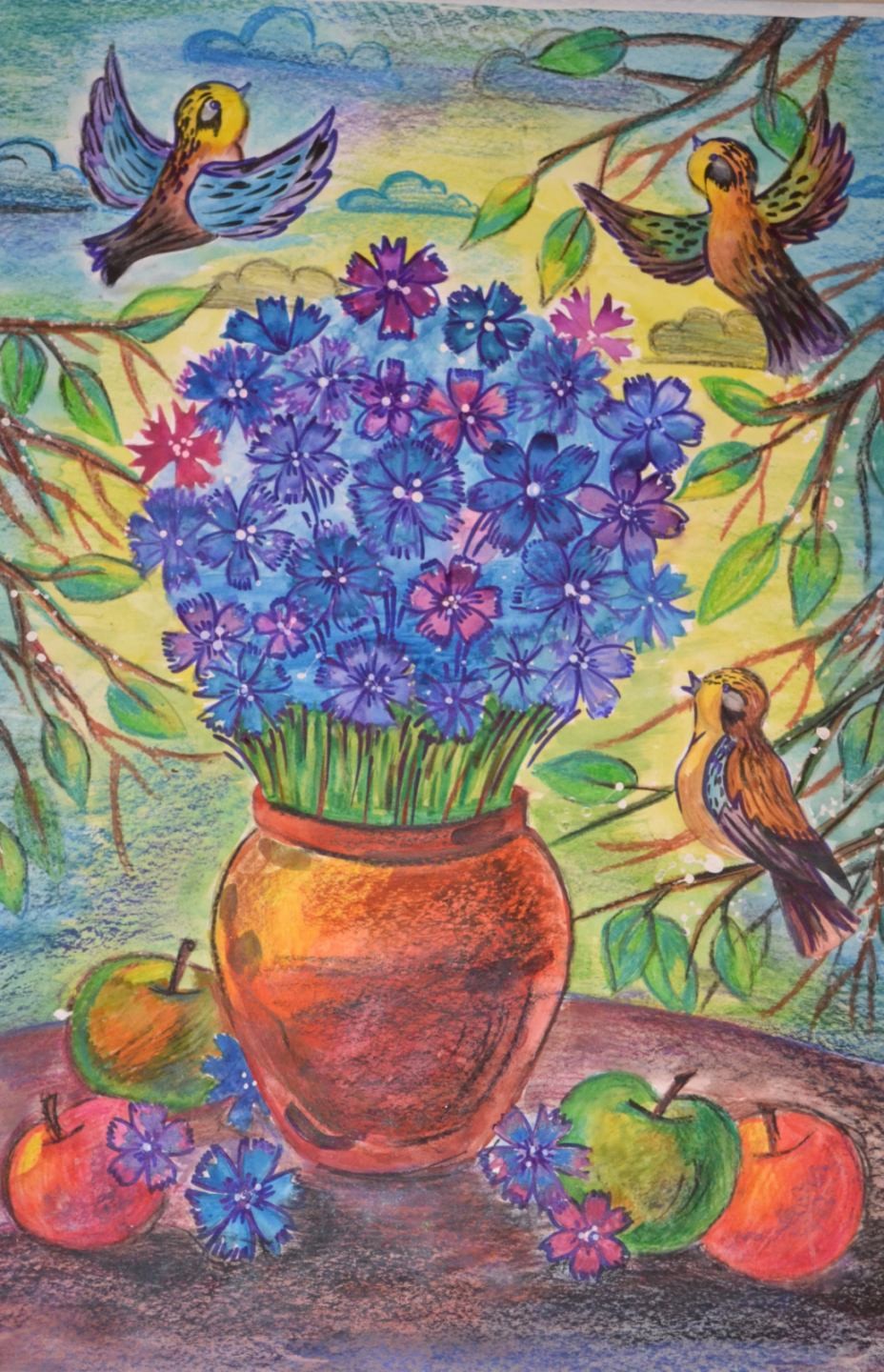 Юные художники Бобруйска показали «Красоту Божьего мира» в епархиальном конкурсе