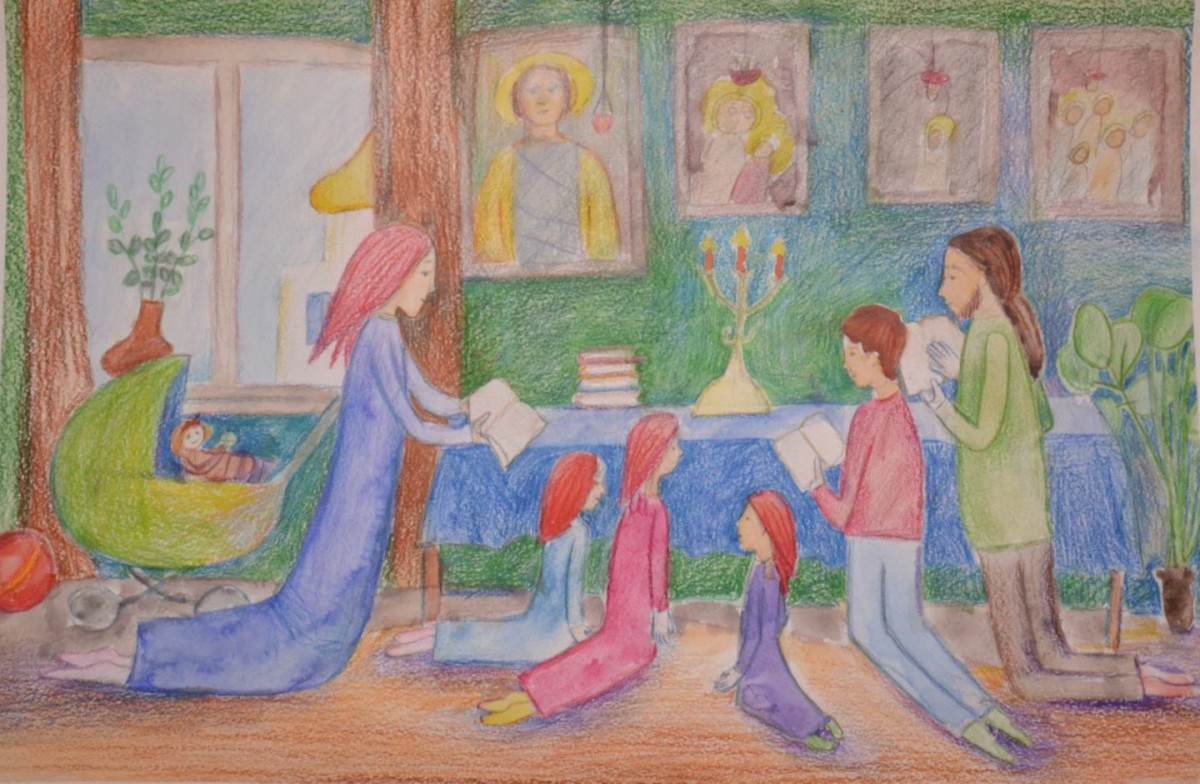 Юные художники Бобруйска показали «Красоту Божьего мира» в епархиальном конкурсе