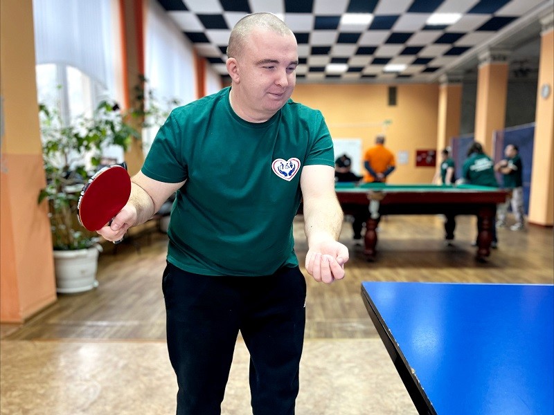Соревнования по настольному теннису для посетителей ТЦСОН Ленинского и Первомайского районов прошли в Бобруйске