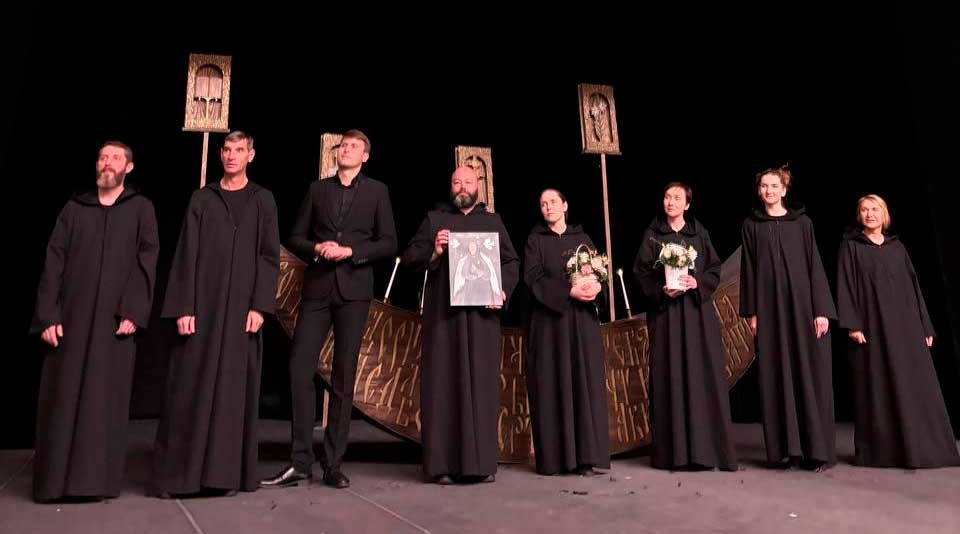 В Бобруйске состоялся показ спектакля «Евфросиния Полоцкая. Святыя літары»