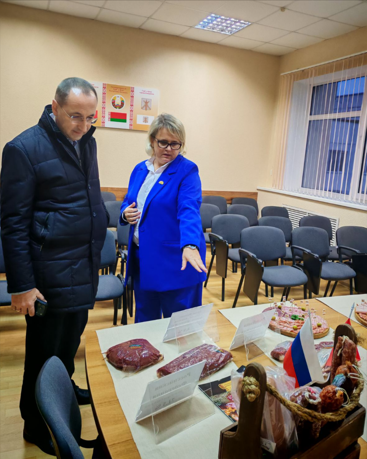 Заместитель министра сельского хозяйства посетил Бобруйский мясокомбинат