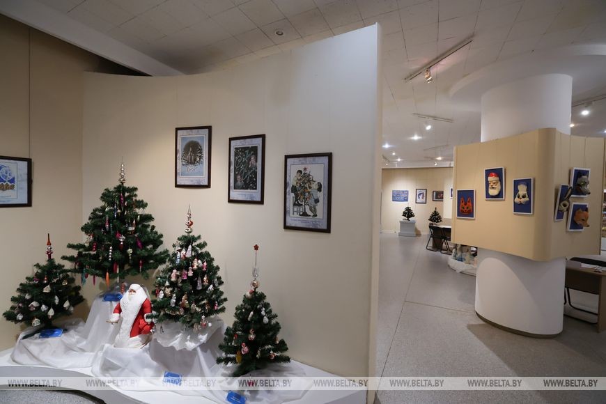 Бобруйчанка Галина Жук представила на выставке в Могилеве свои раритетные елочные игрушки