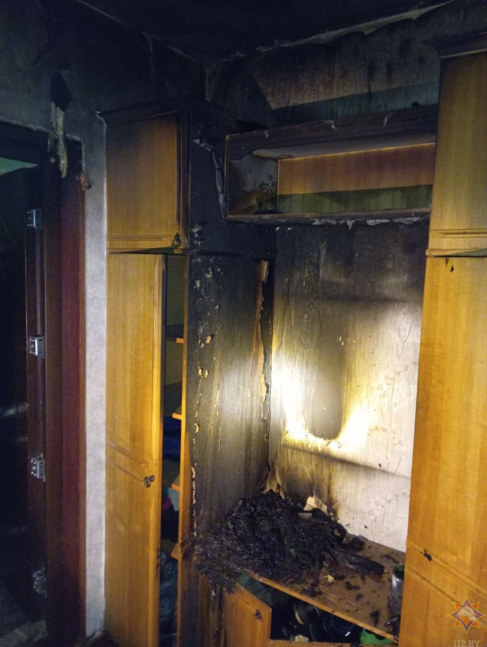 Пожар в квартире на переулке Звездном: пострадал человек