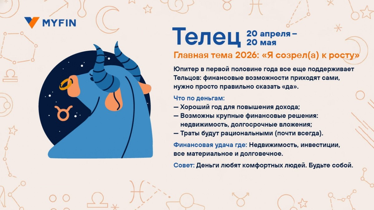 Финансовый успех обещают звезды в 2026 году. Кому?
