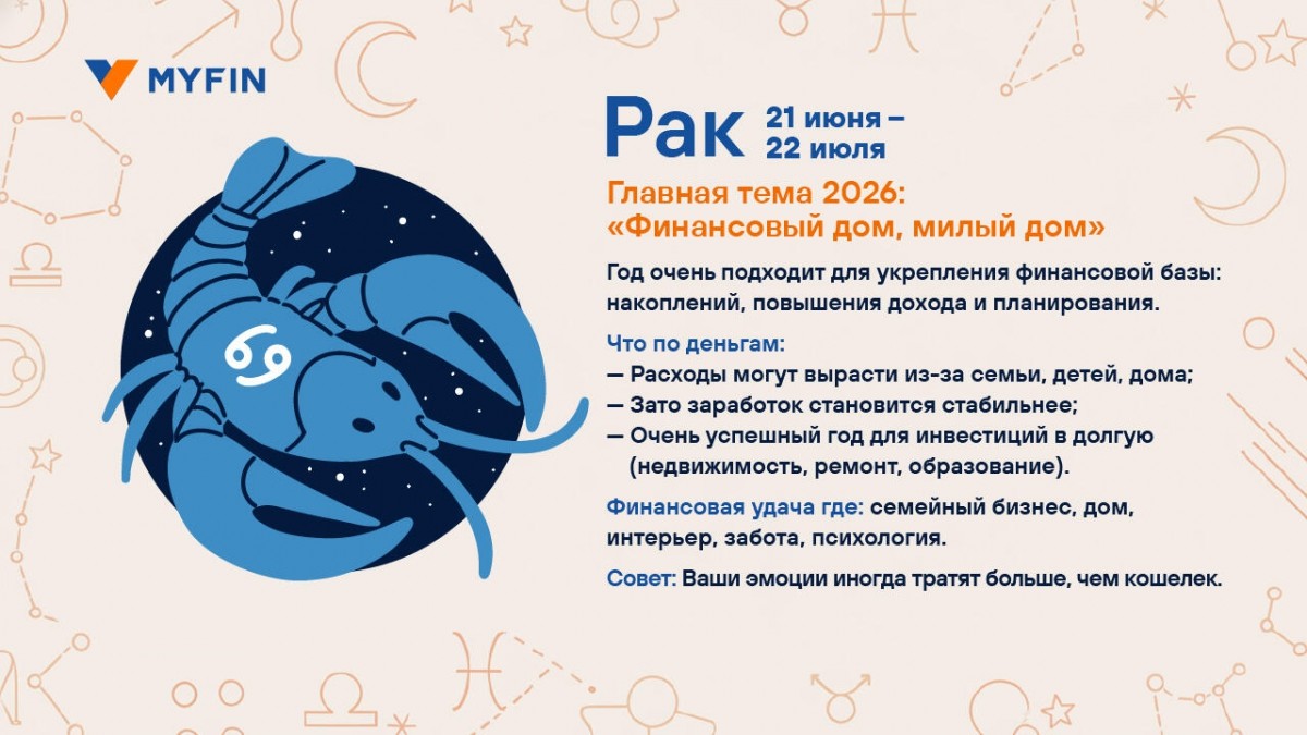 Финансовый успех обещают звезды в 2026 году. Кому?