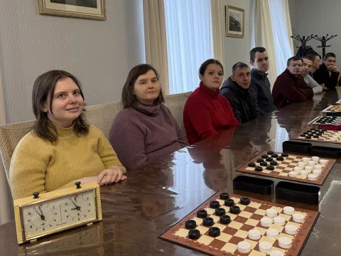 Турнир по шашкам для людей с инвалидностью прошел в Бобруйске