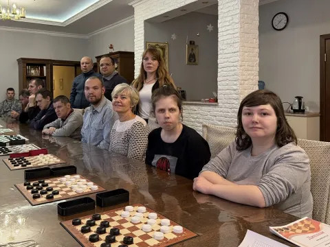Турнир по шашкам для людей с инвалидностью прошел в Бобруйске