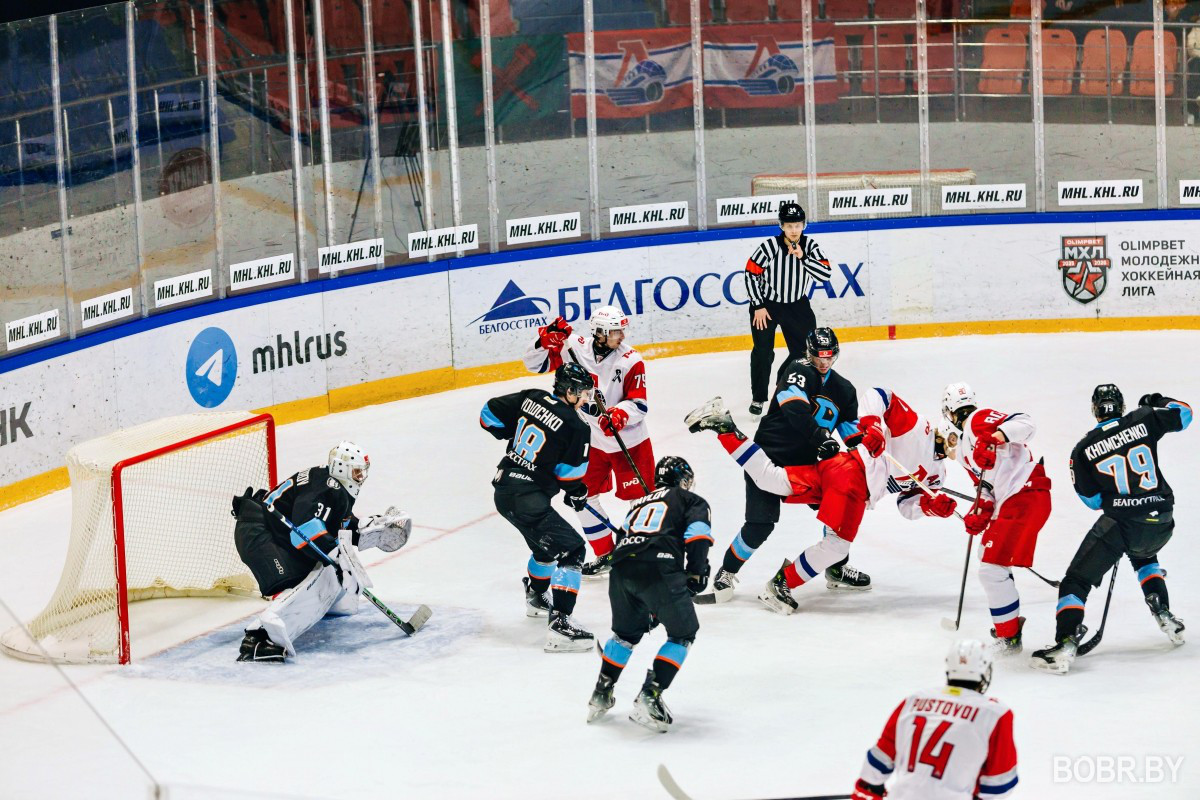 бобруйчане уступили в домашнем поединке МХЛ со счетом 1:5 бобруйчане уступили в домашнем поединке МХЛ со счетом 1:5