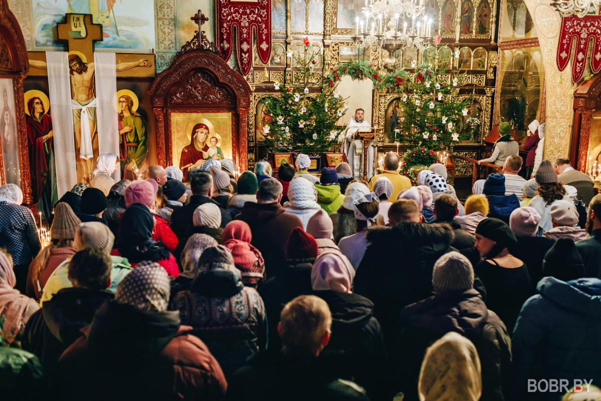 Рождественская ночь в Николо-Софийском храме
