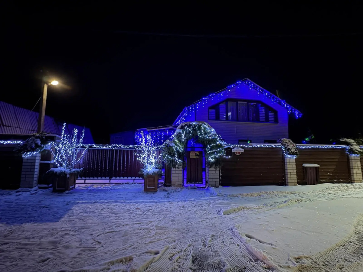 Год благоустройства в Бобруйском районе завершился ярким конкурсом на лучшее новогоднее украшение
