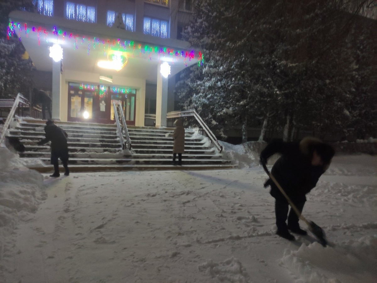 Бобруйск объединился перед лицом снегопадов