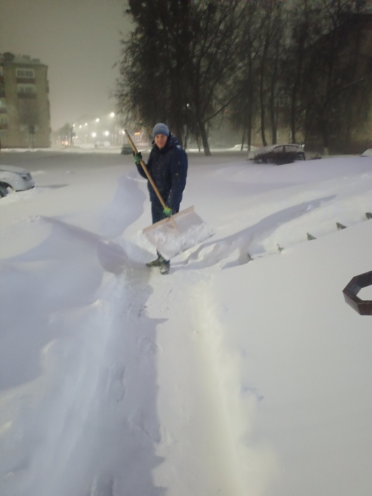 Бобруйск объединился перед лицом снегопадов