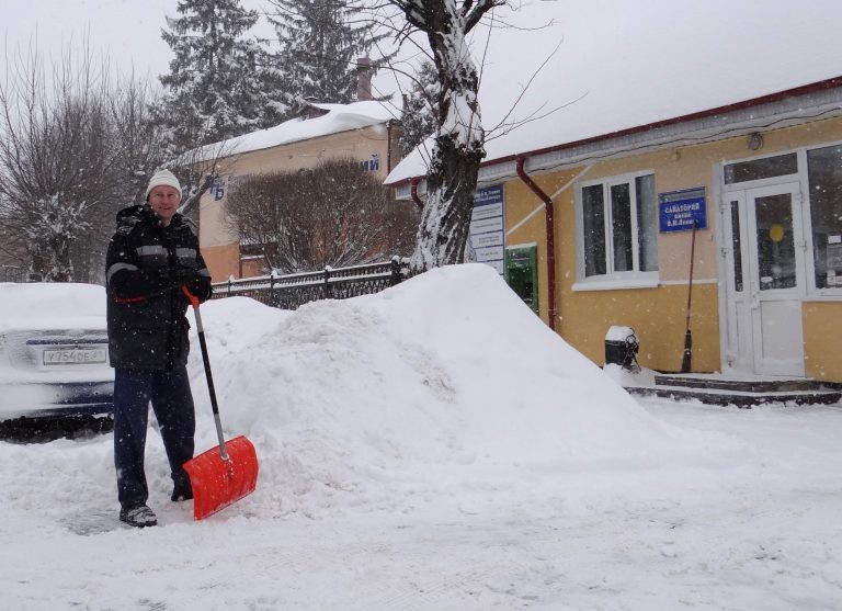 Зима не помеха: санаторий им. Ленина в Бобруйске работает в штатном режиме