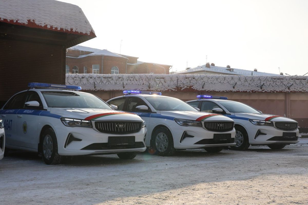 Бобруйские милиционеры получили новые автомобили для оперативного реагирования