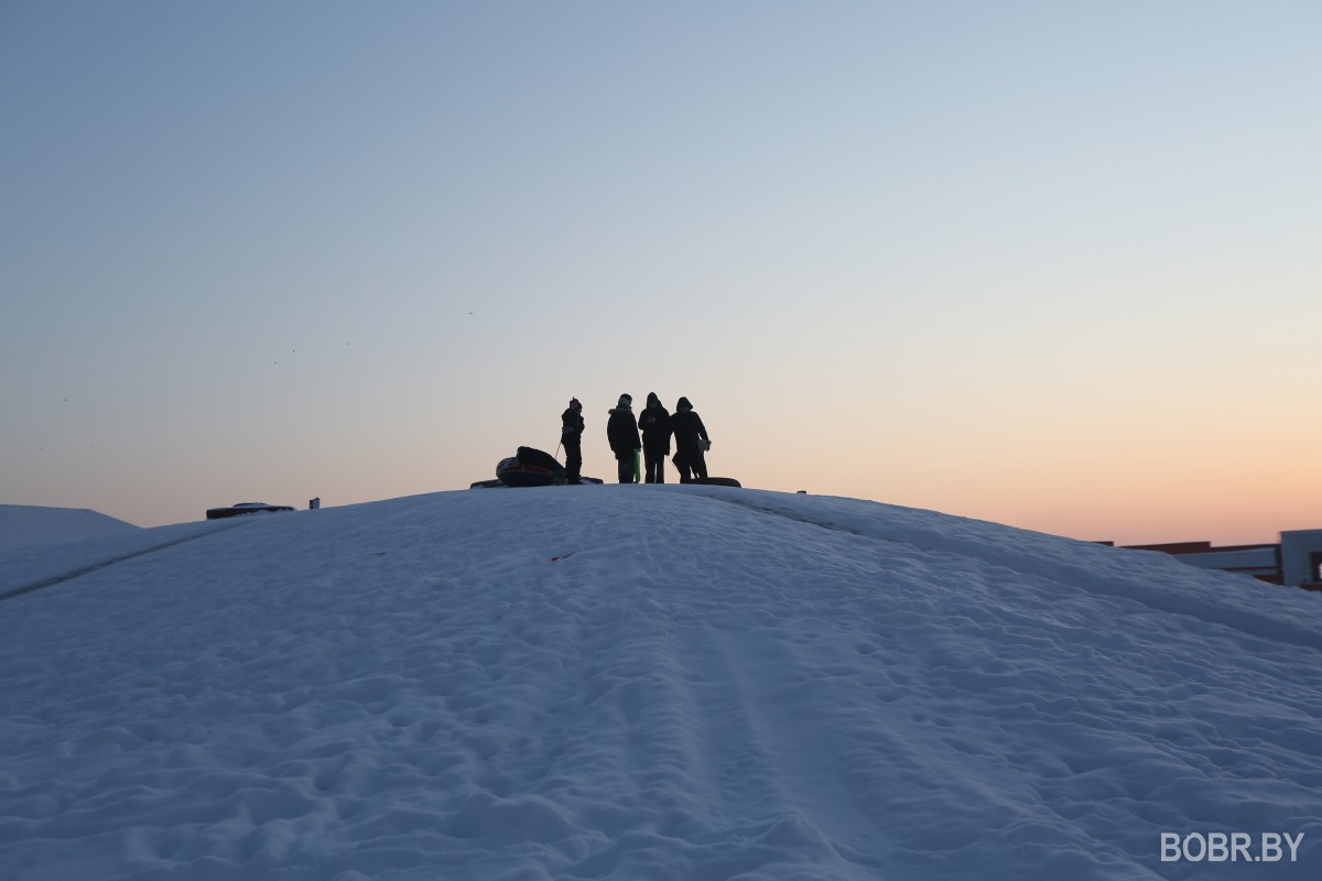 Бобруйск. Горка рядом с Дворцом Искусств