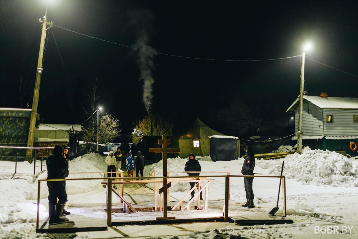 Крещенские купания в Бобруйске