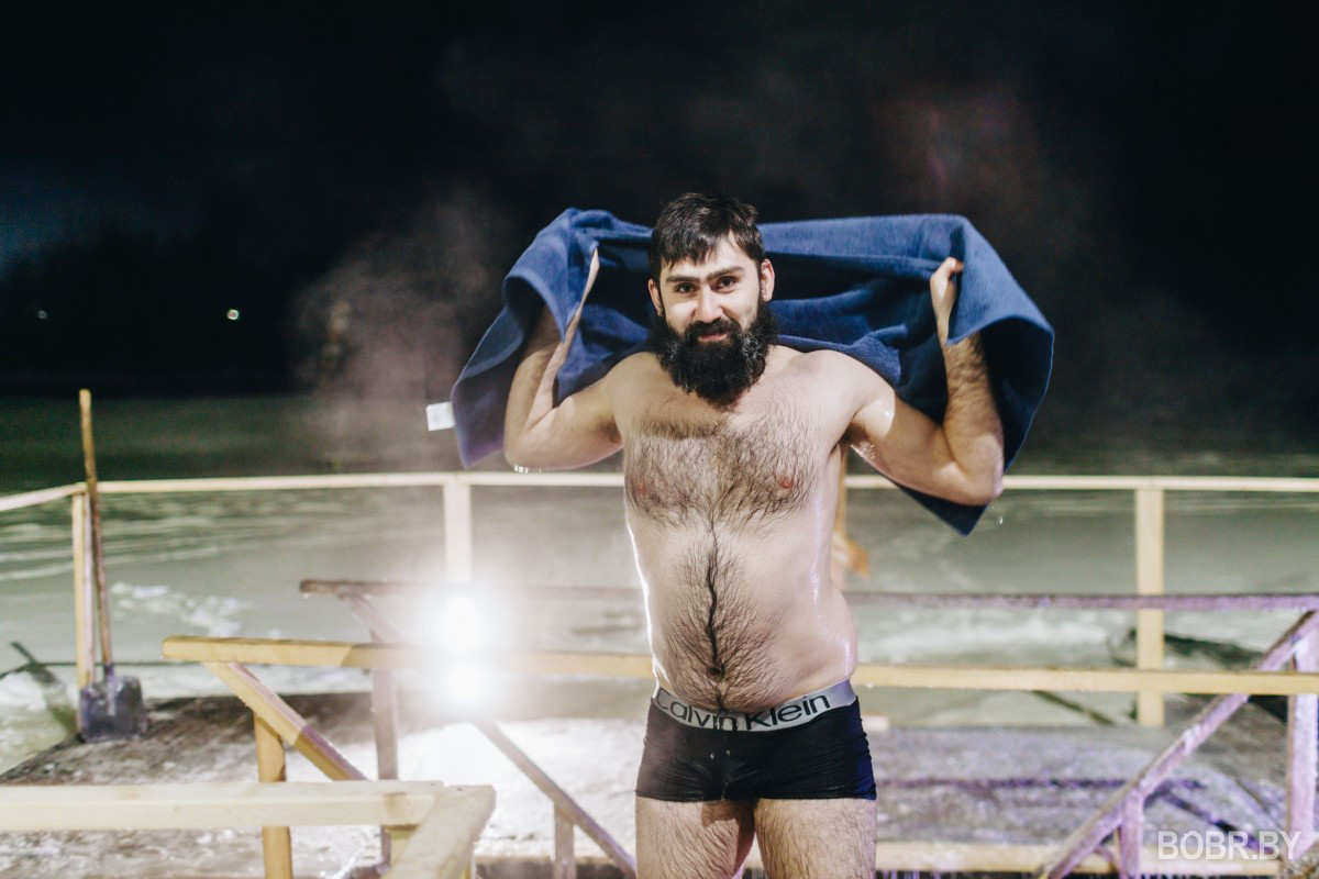 Крещенские купания в Бобруйске