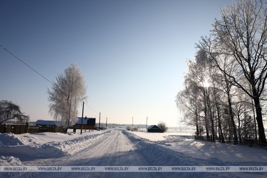 Как работают автолавки Бобруйского района в лютые холода