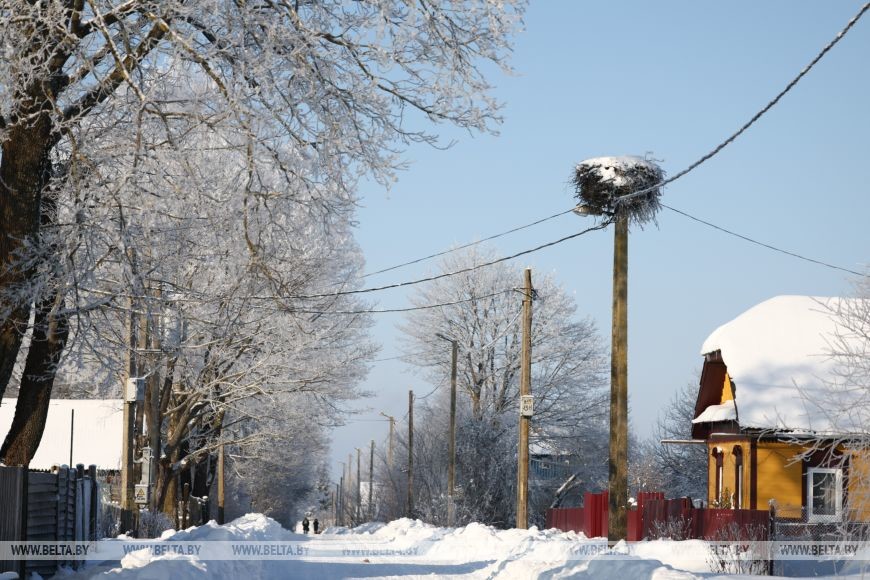 Как работают автолавки Бобруйского района в лютые холода