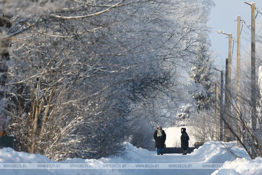 Как работают автолавки Бобруйского района в лютые холода