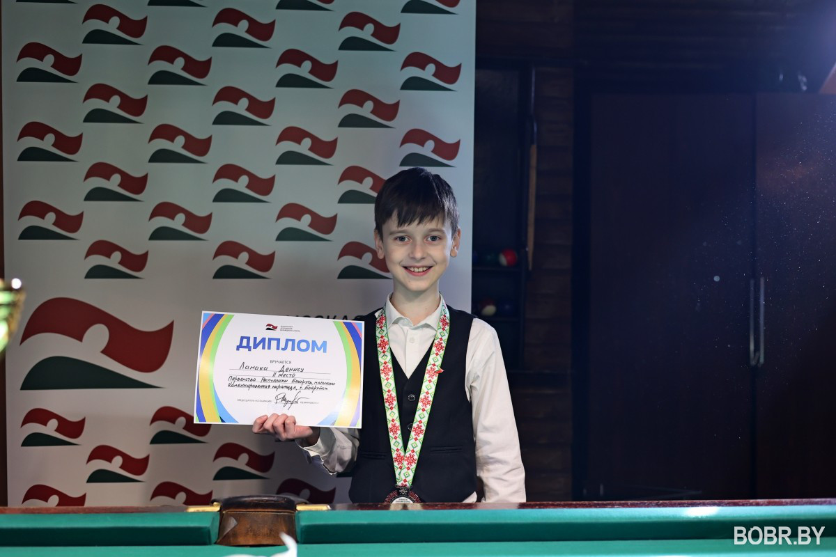 Первенство по бильярду. Бобруйск