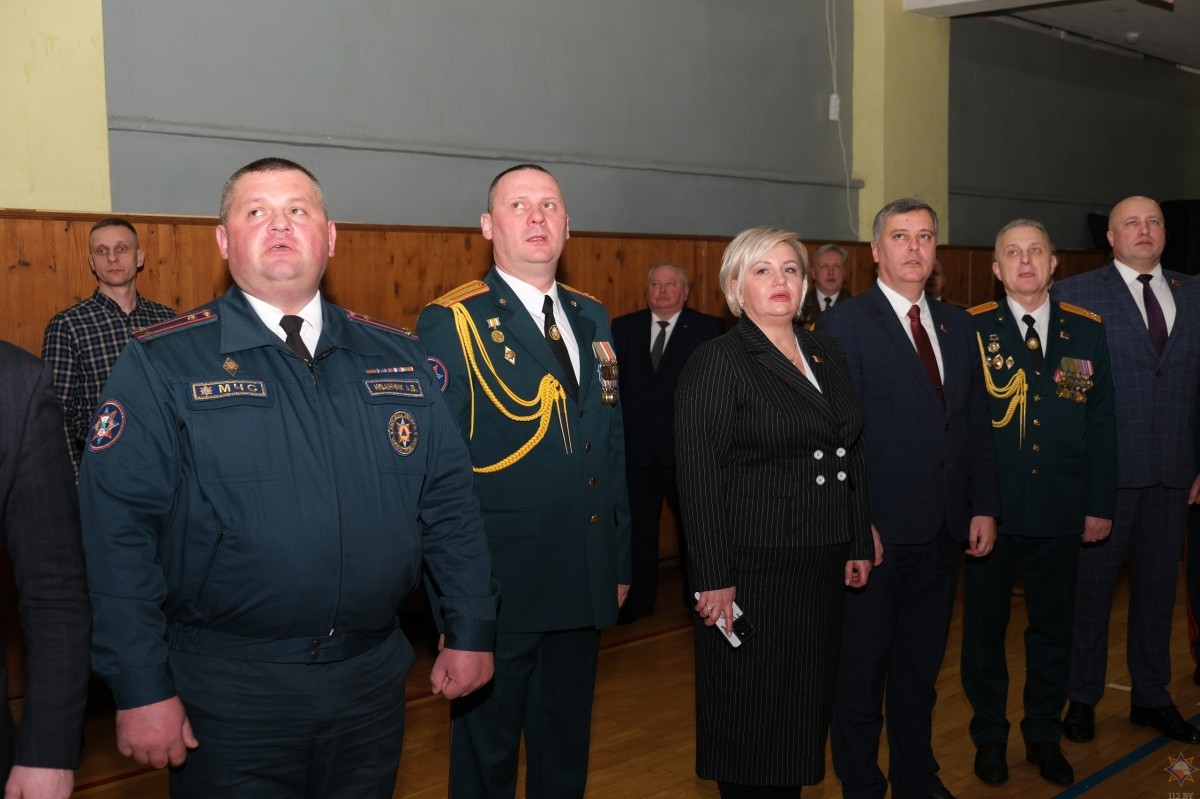 В Бобруйске завершился турнир среди пожарных-спасателей