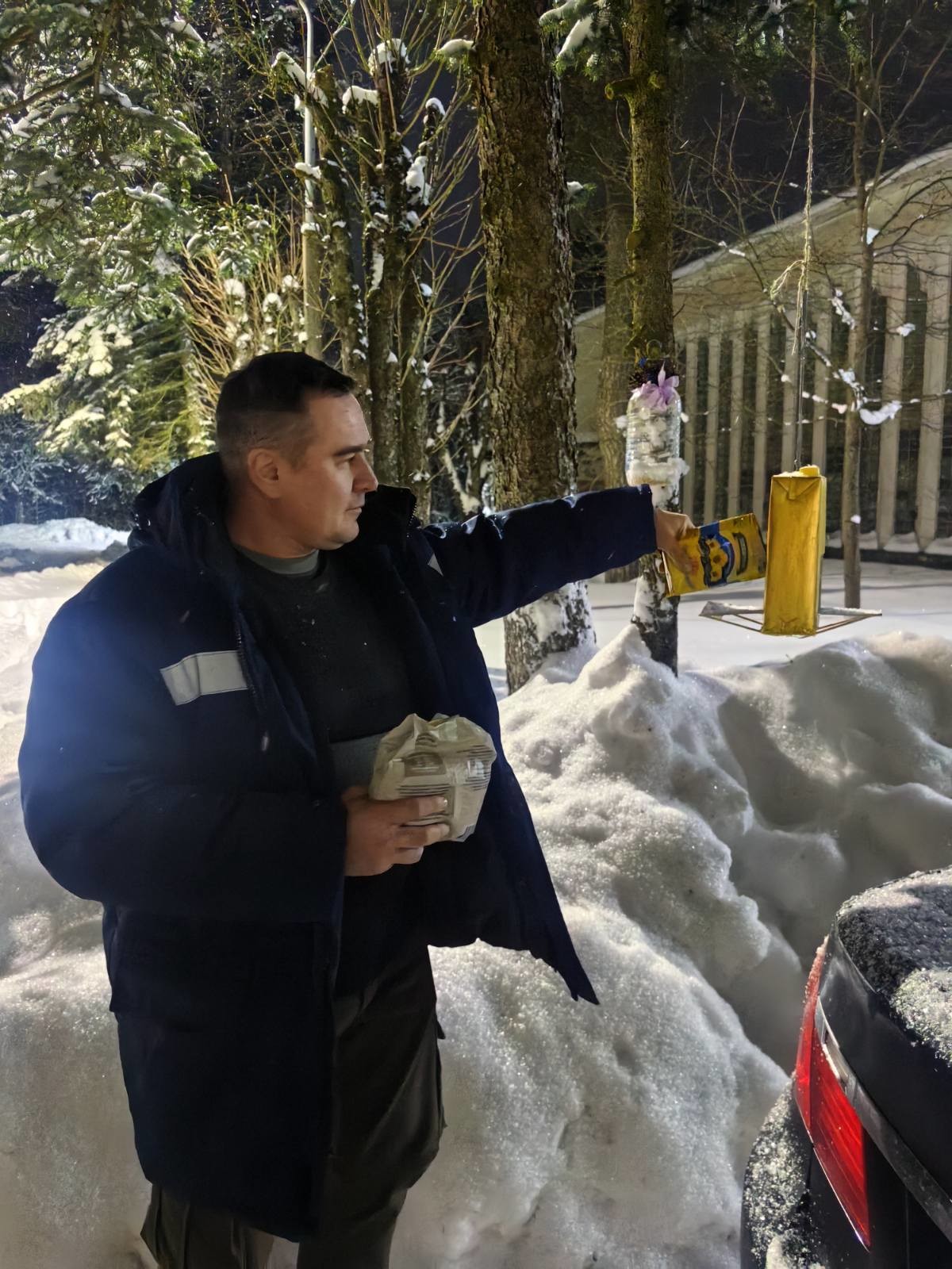 Юные айкидоки помогли птицам