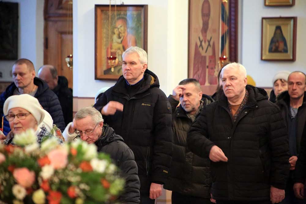 35-летие освящения храма Георгия Победоносца отметили в Бобруйске