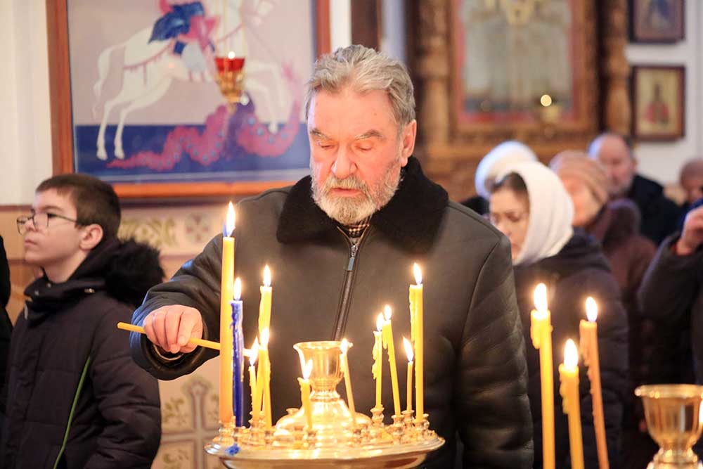 35-летие освящения храма Георгия Победоносца отметили в Бобруйске