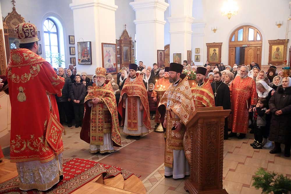 35-летие освящения храма Георгия Победоносца отметили в Бобруйске