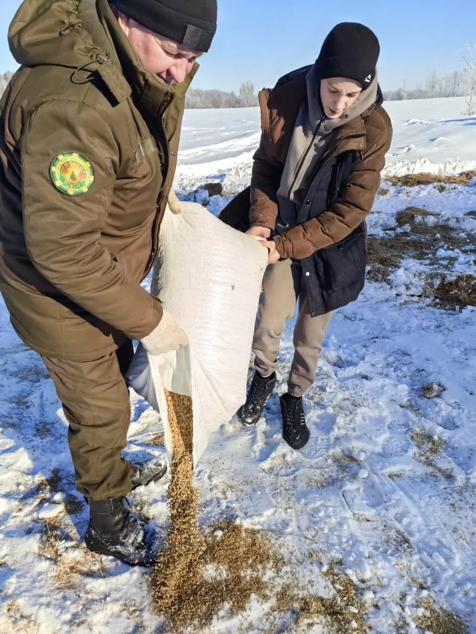 воспитаники лесничества Бобруйск