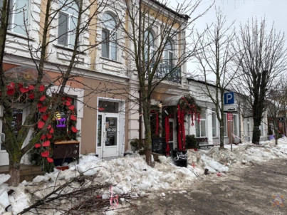 В Бобруйске женщина пострадала от падения снега с крыши