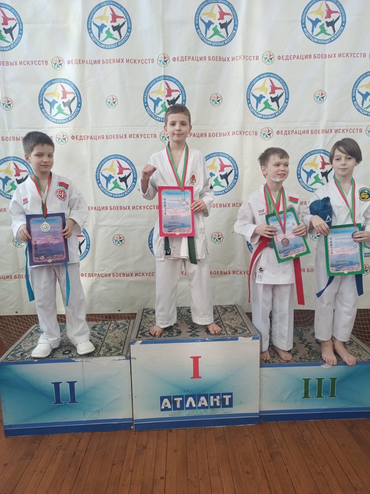 Бобруйские спортсмены завоевали пять золотых медалей на турнире в Минске