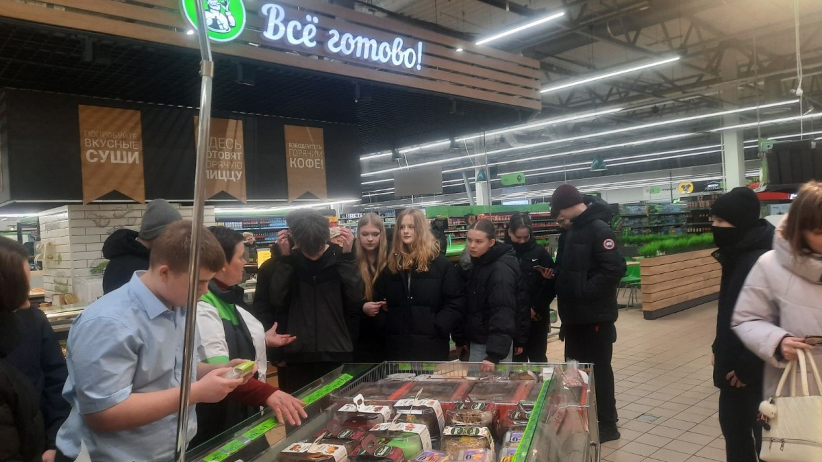 Школьников Бобруйска водили на экскурсию в &laquo;Евроопт&raquo;