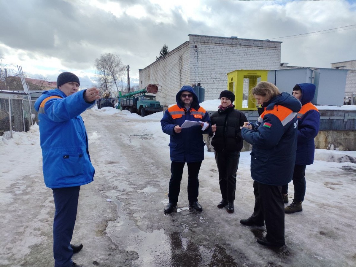 В филиале &laquo;Бобруйские электрические сети&raquo; проверили, как хранят отходы