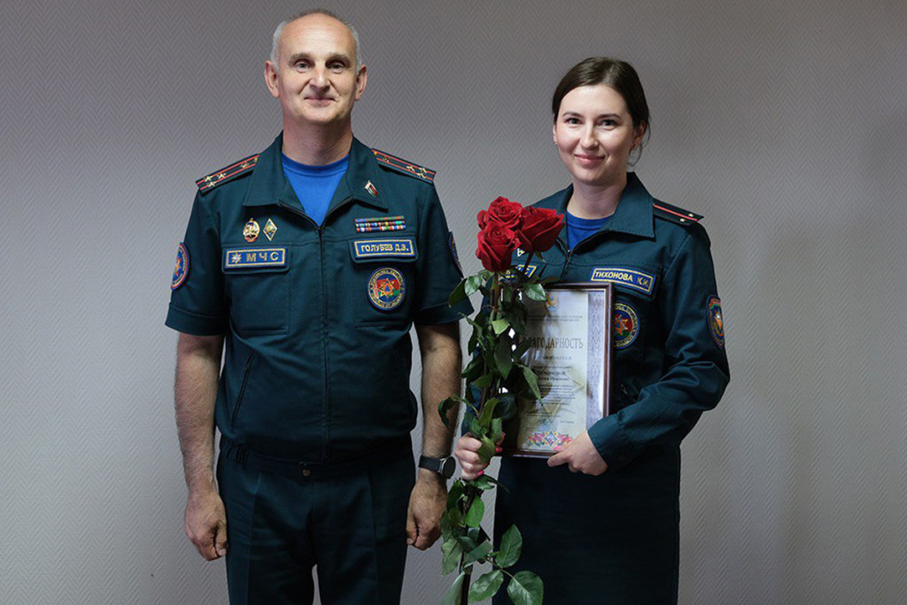 Кто она, женщина-спасатель бобруйчанка Ксения Тихонова?