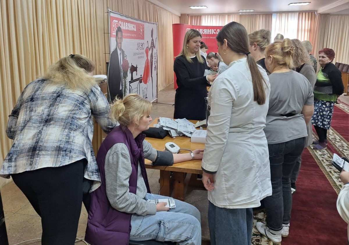 На &laquo;Славянке&raquo; провели интерактивную акцию по профилактике женского здоровья