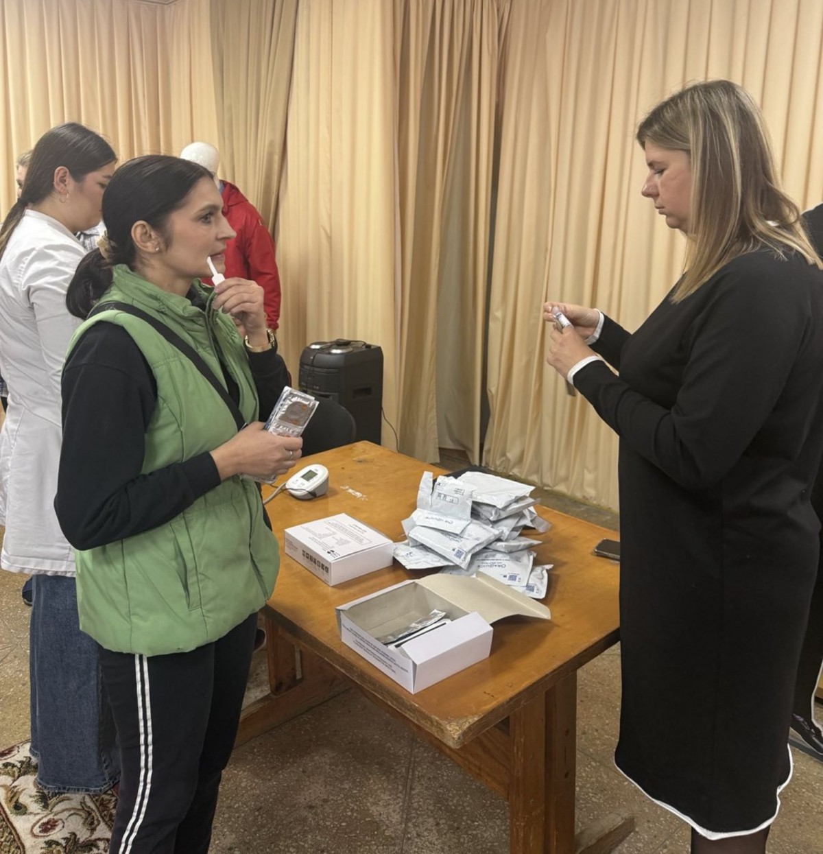 На &laquo;Славянке&raquo; провели интерактивную акцию по профилактике женского здоровья