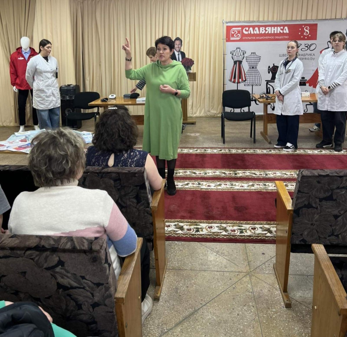 На &laquo;Славянке&raquo; провели интерактивную акцию по профилактике женского здоровья