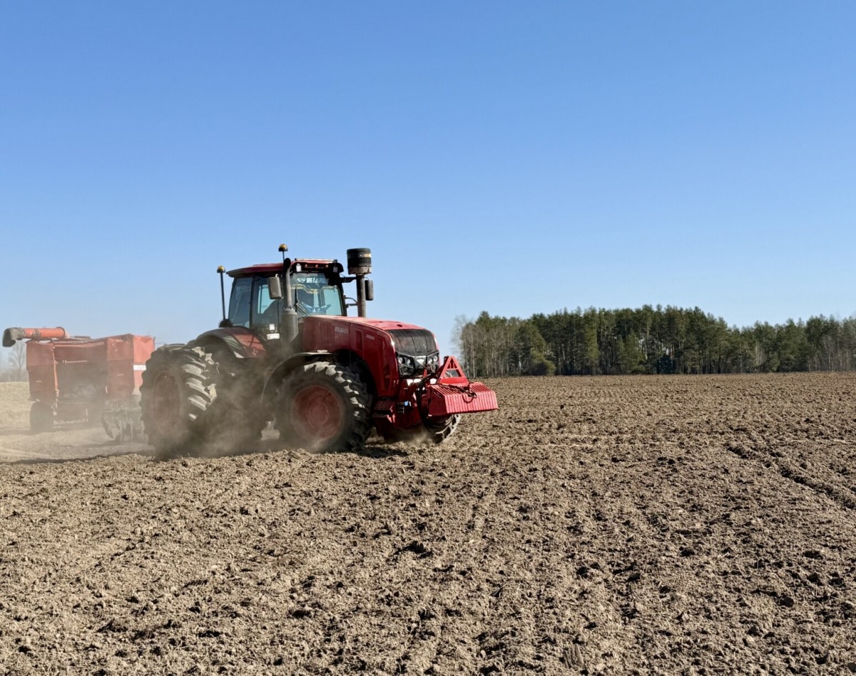 Как аграрии Бобруйского района начали посевную