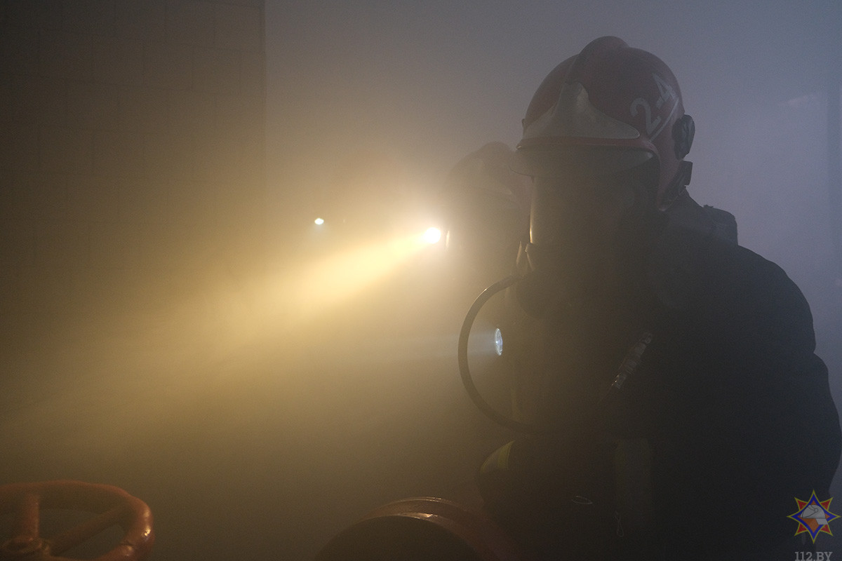 Пожар на заводе биотехнологий: учения определили готовность спасателей Бобруйска