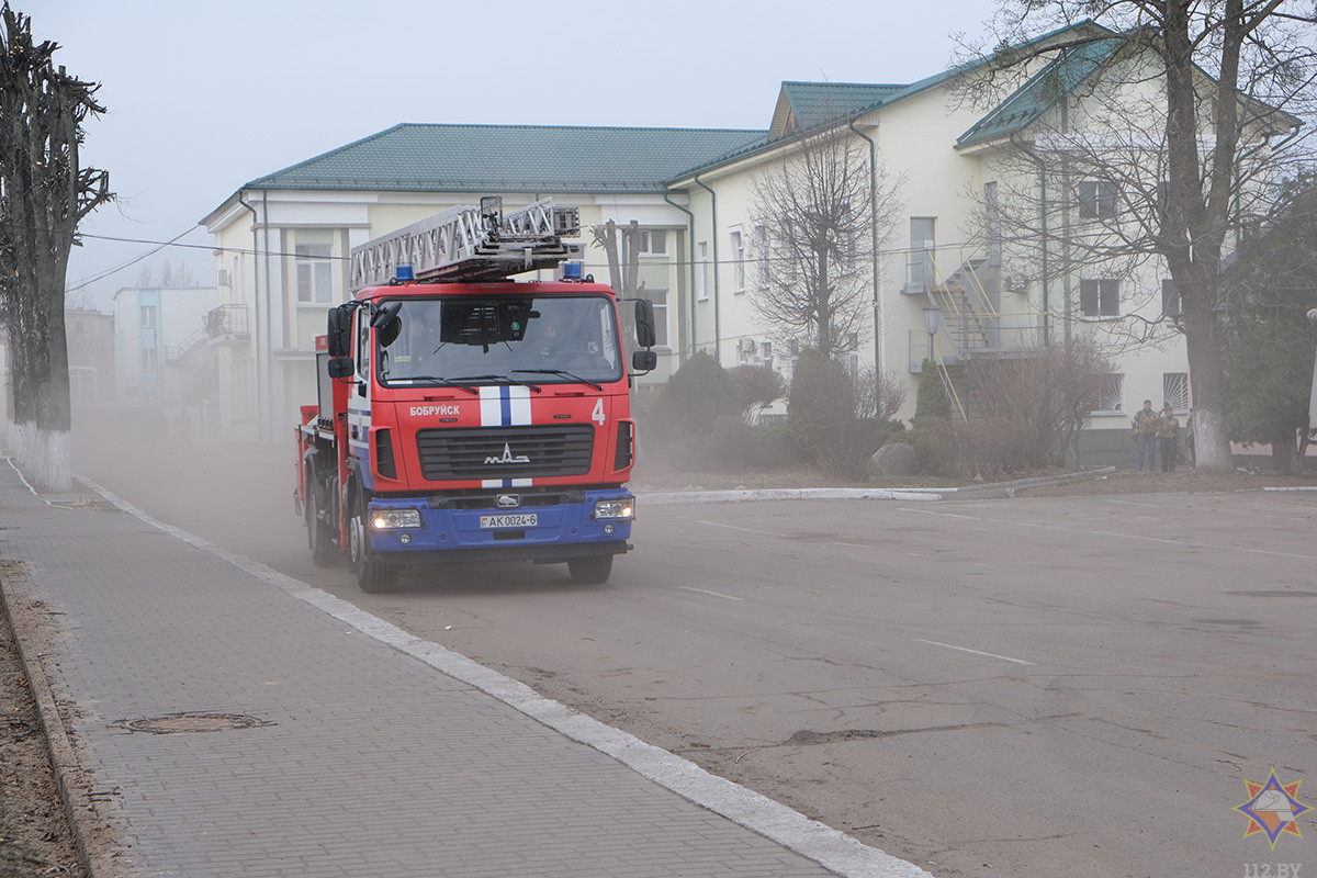 Пожар на заводе биотехнологий: учения определили готовность спасателей Бобруйска