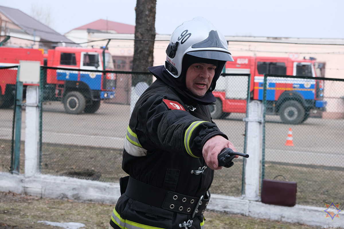 Пожар на заводе биотехнологий: учения определили готовность спасателей Бобруйска