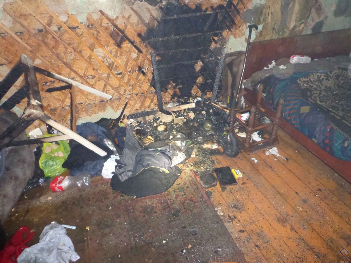 Пожар на улице Гоголя. МЧС спасли троих человек