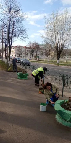 Санитарный день прошел в Ленинском районе Бобруйска