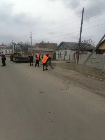 Санитарный день прошел в Ленинском районе Бобруйска