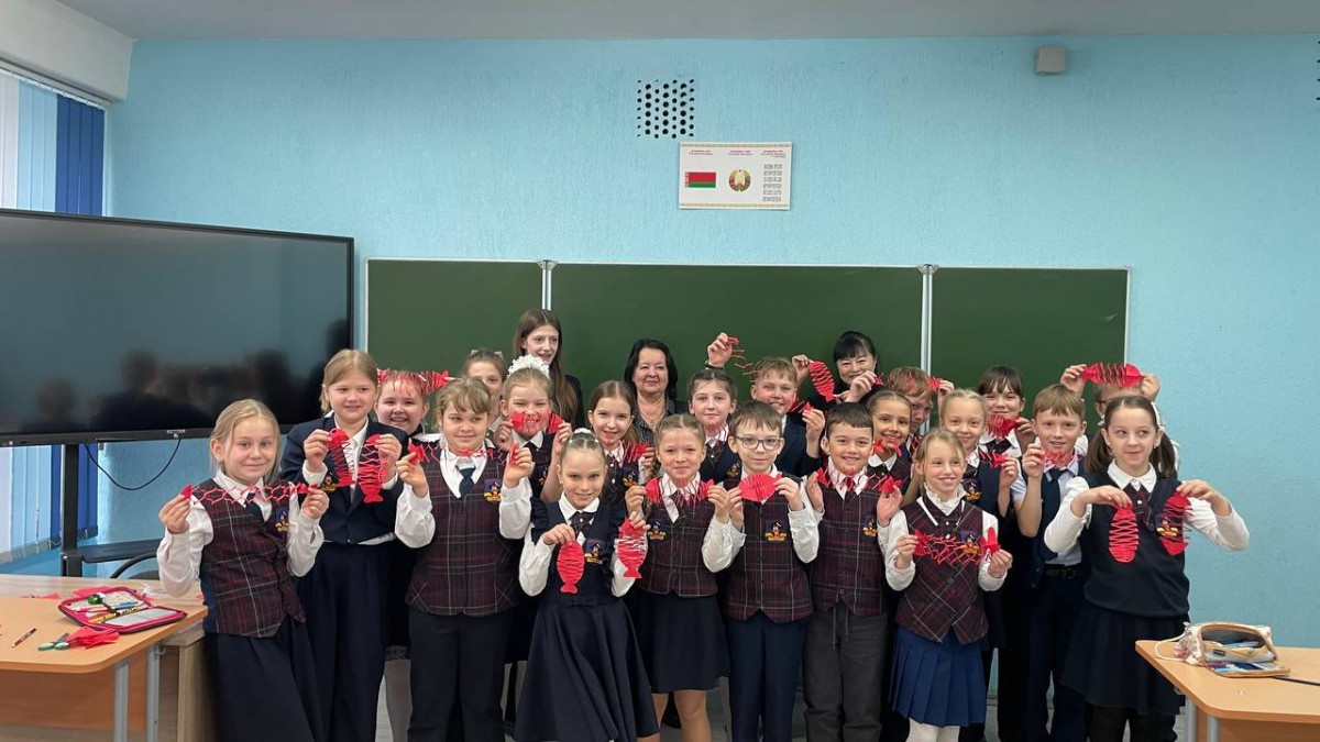 В гимназии №1 города Бобруйска прошла встреча с представителями Института Конфуция