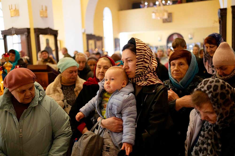 Великий Четверг: в Бобруйском соборе святителя Николая совершили Божественную литургию