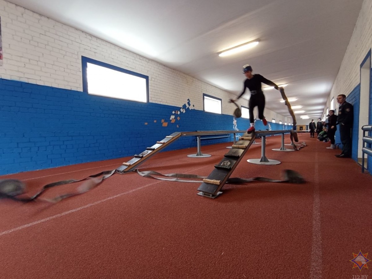 Команда Бобруйского ГРОЧС заняла 1 место в чемпионате по пожарно-спасательному спорту в Могилеве