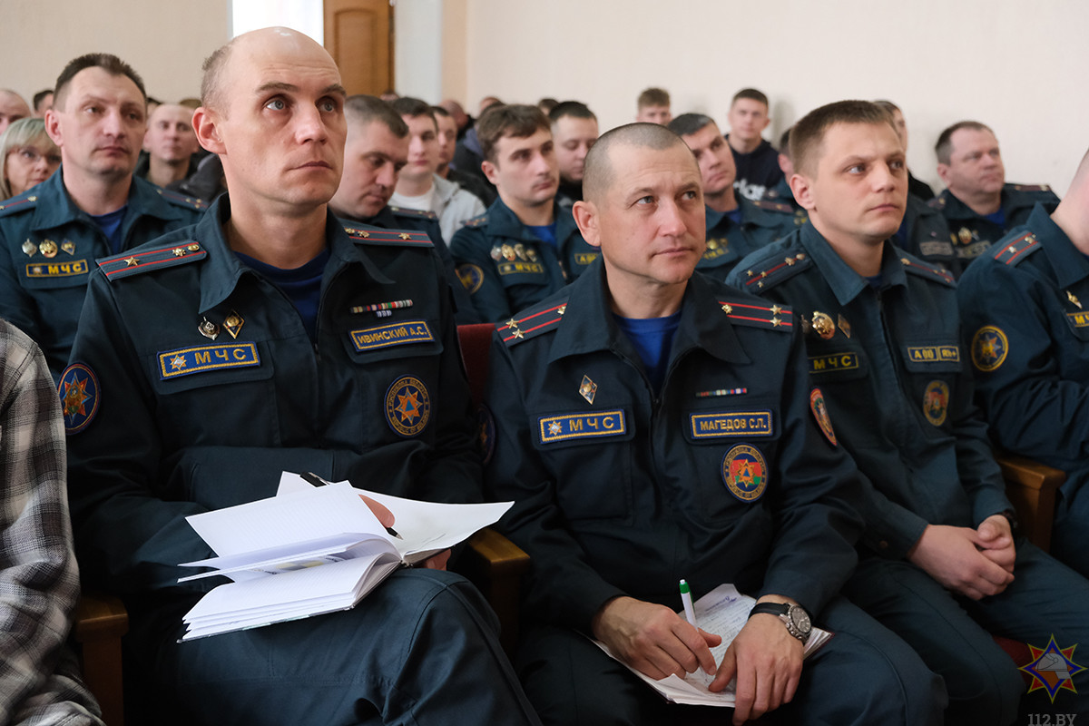 Чернобыль &mdash; 40 лет: в Бобруйском ГРОЧС прошёл Единый день информирования